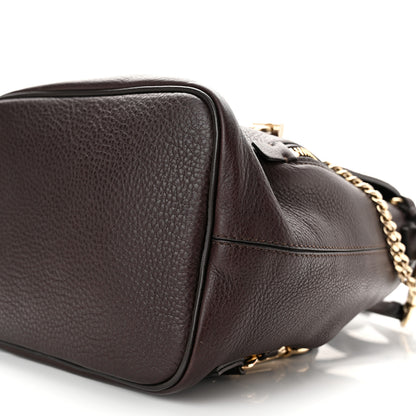 Chloe Suede Calfskin Medium Faye Backpack Dark Brown 10 of 10