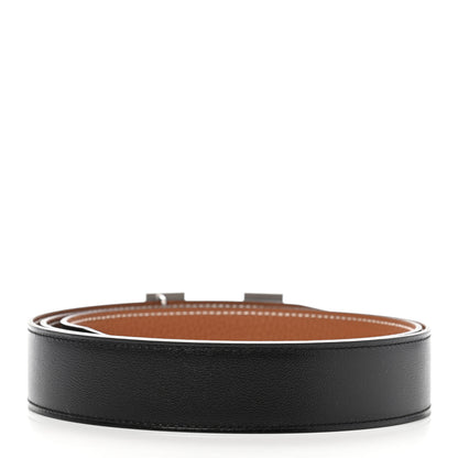 Hermes Box Togo 32mm H Belt 100 Black Gold 2 of 5