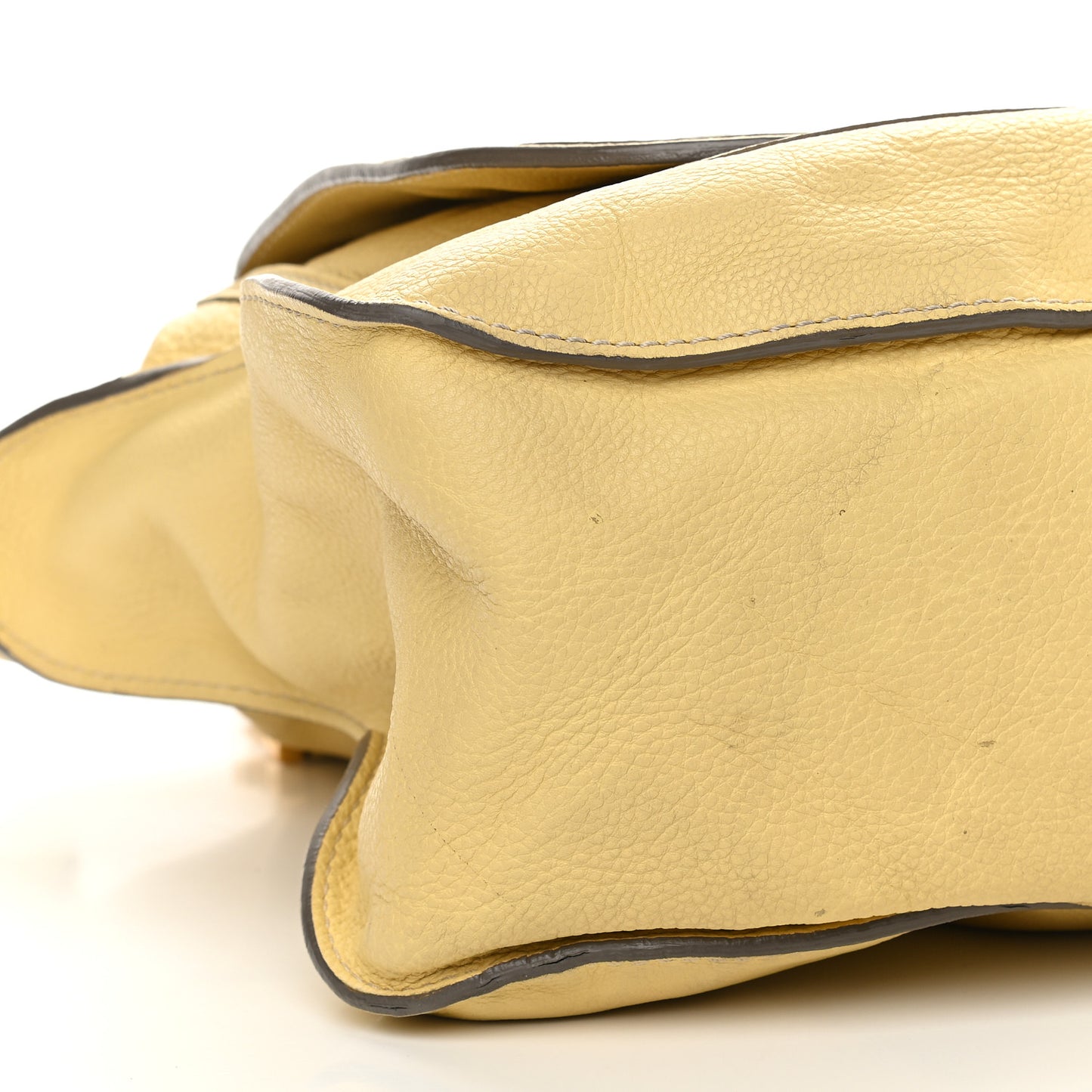 Calfskin Large Marcie Satchel Sunlight