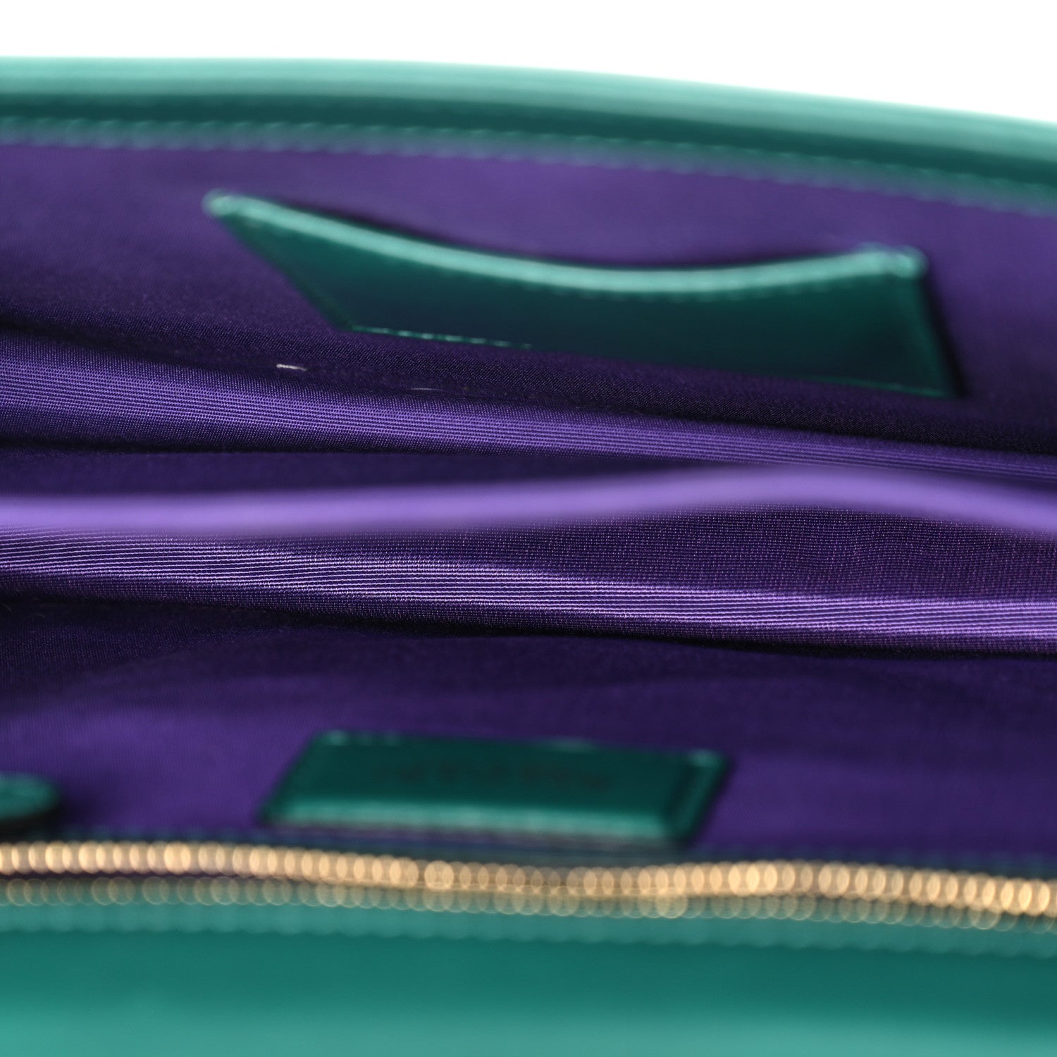 Bulgari Calfskin Large Serpenti Forever Top Handle Emerald Green 6 of 10