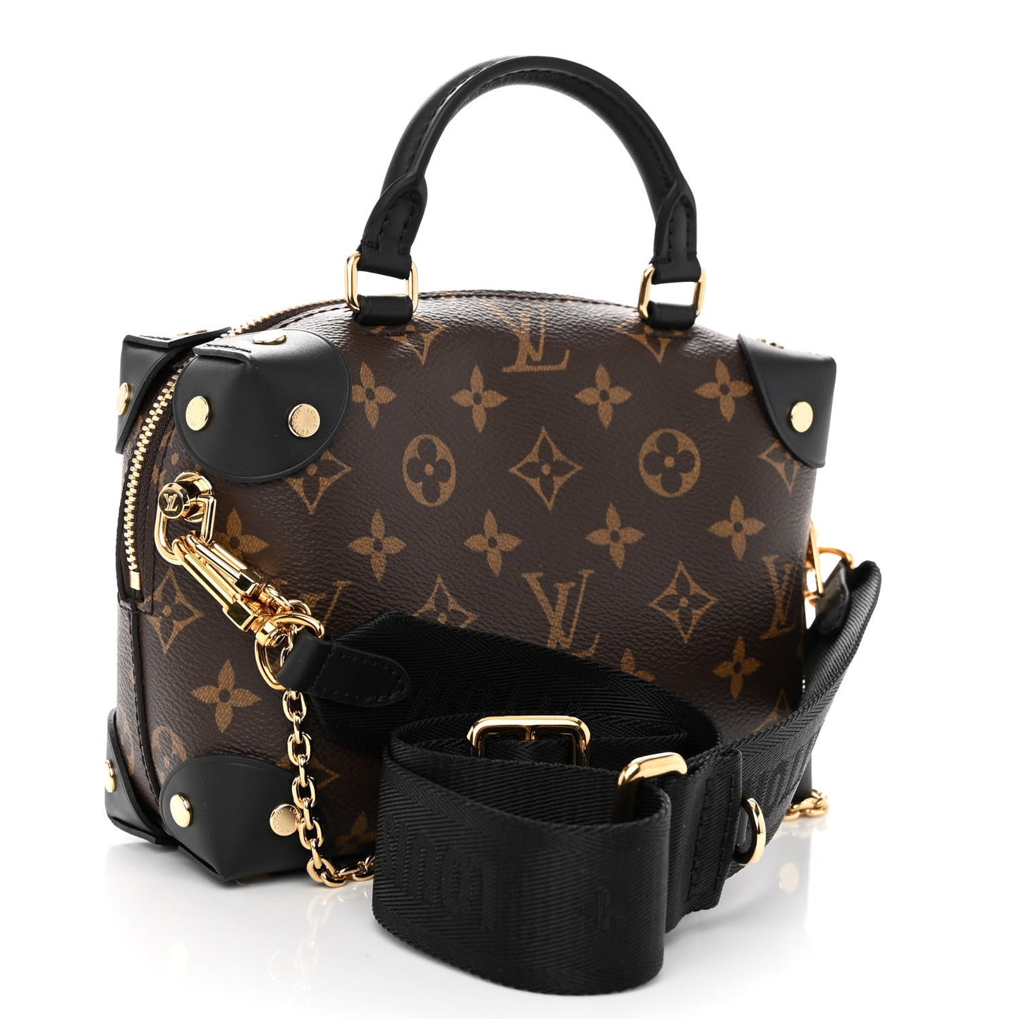 Monogram Petite Malle Souple Black