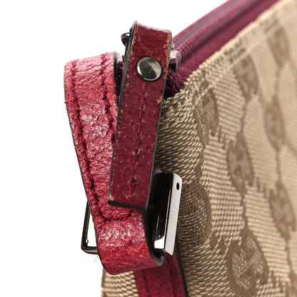 Gucci Monogram Boat Pochette Dark Pink 11 of 12