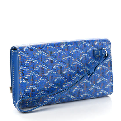 Goyard Goyardine Monte Carlo Bois Clutch Sky Blue 3 of 8