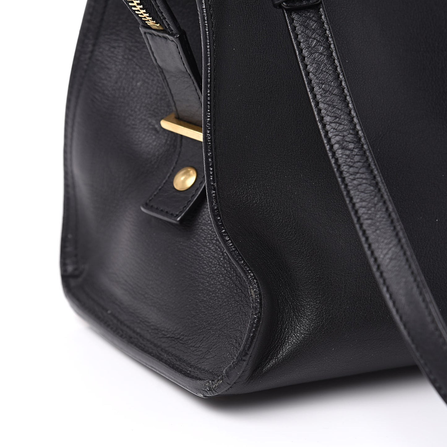 Calfskin Small Classic Y Cabas Black
