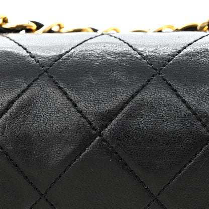 Chanel Lambskin Quilted Medium Double Flap Black 15 of 15