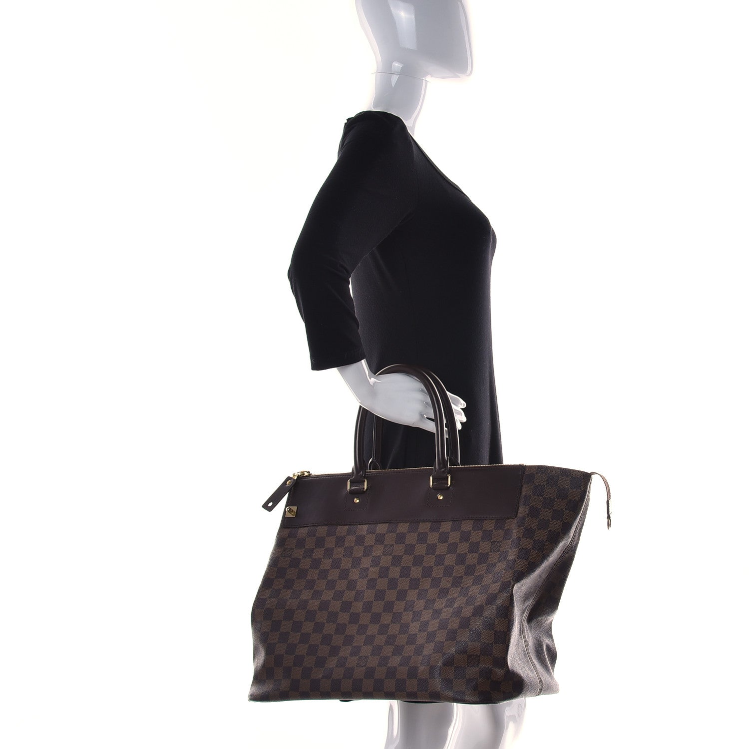 Louis Vuitton Damier Ebene Greenwich PM 2 of 9