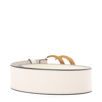 Gucci Calfskin Double G 40mm Belt 85 34 Mystic White 2 of 5