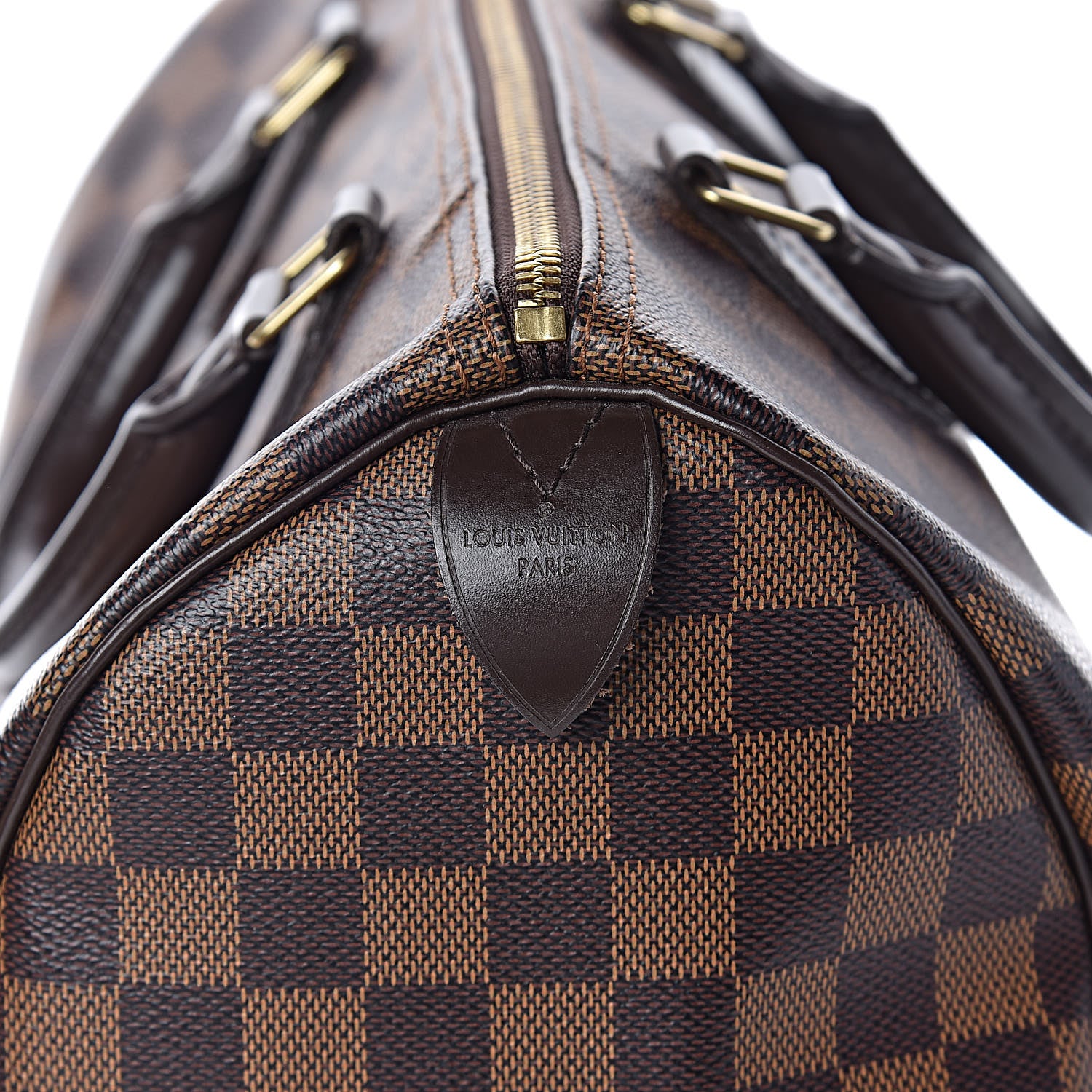 Louis Vuitton Damier Ebene Speedy 30 7 of 10