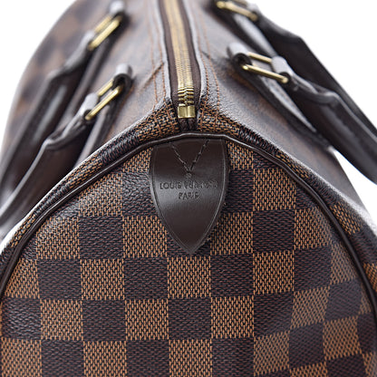 Louis Vuitton Damier Ebene Speedy 30 7 of 10
