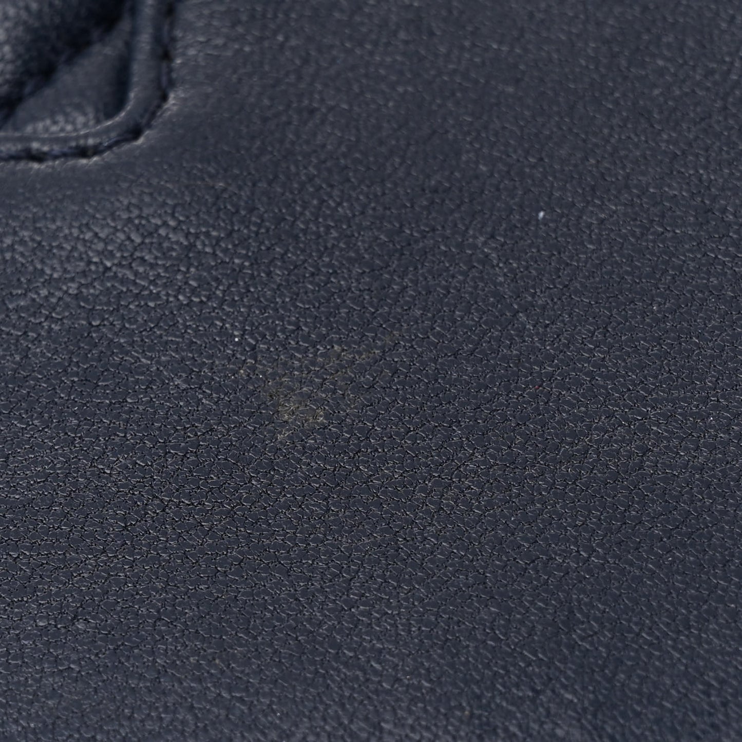 Sheepskin Quilted Vintage Mademoiselle Flap Dark Navy