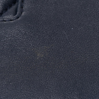 Chanel Sheepskin Quilted Vintage Mademoiselle Flap Dark Navy 11 of 15