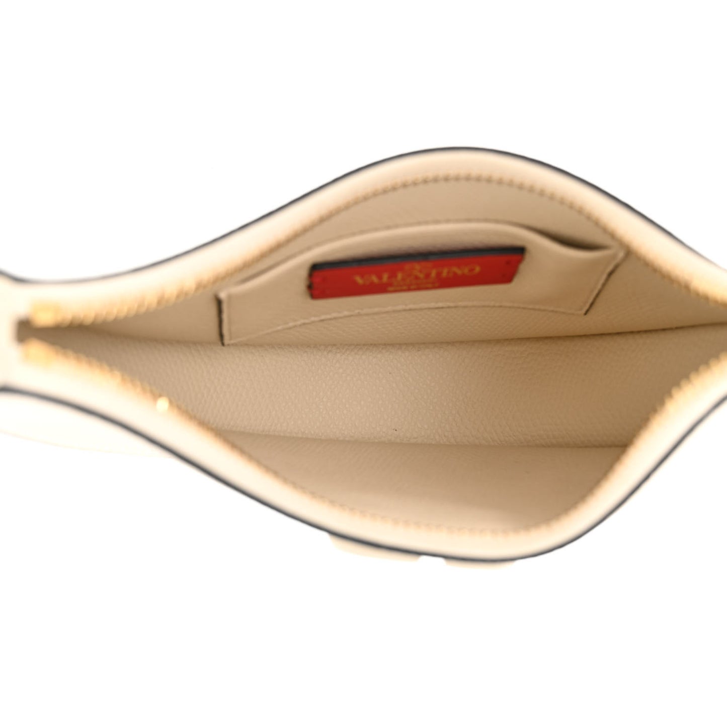 Calfskin Mini Vlogo Hobo Bag White