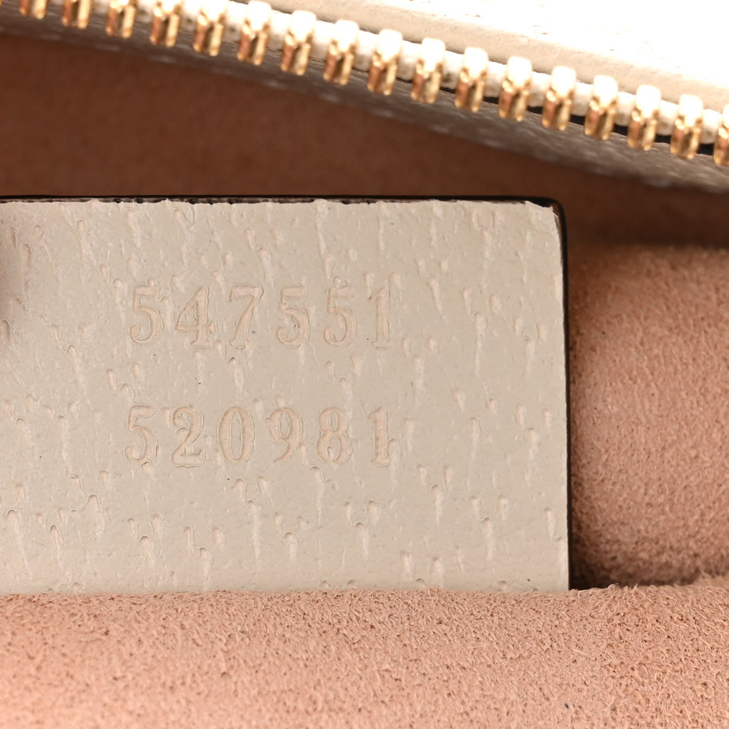 Gucci Textured Calfskin Web Small Ophidia Tote Bag Mystic White 7 of 11