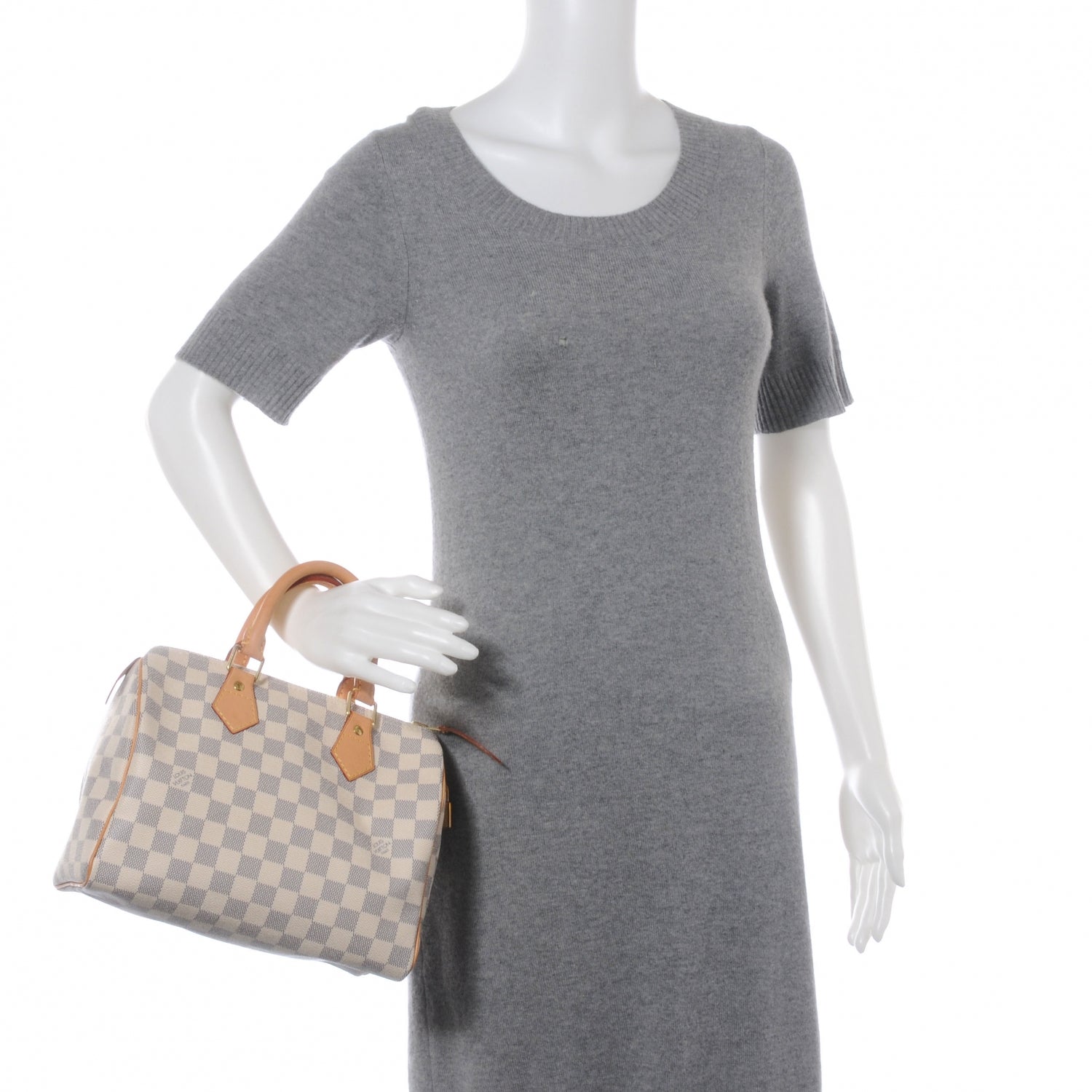 Louis Vuitton Damier Azur Speedy 25 2 of 7
