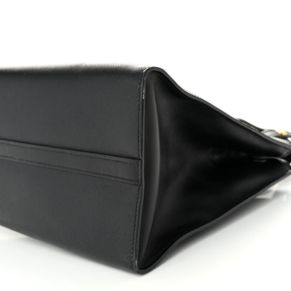 Prada Saffiano City Calfskin Small Paradigme Bag Black 10 of 10
