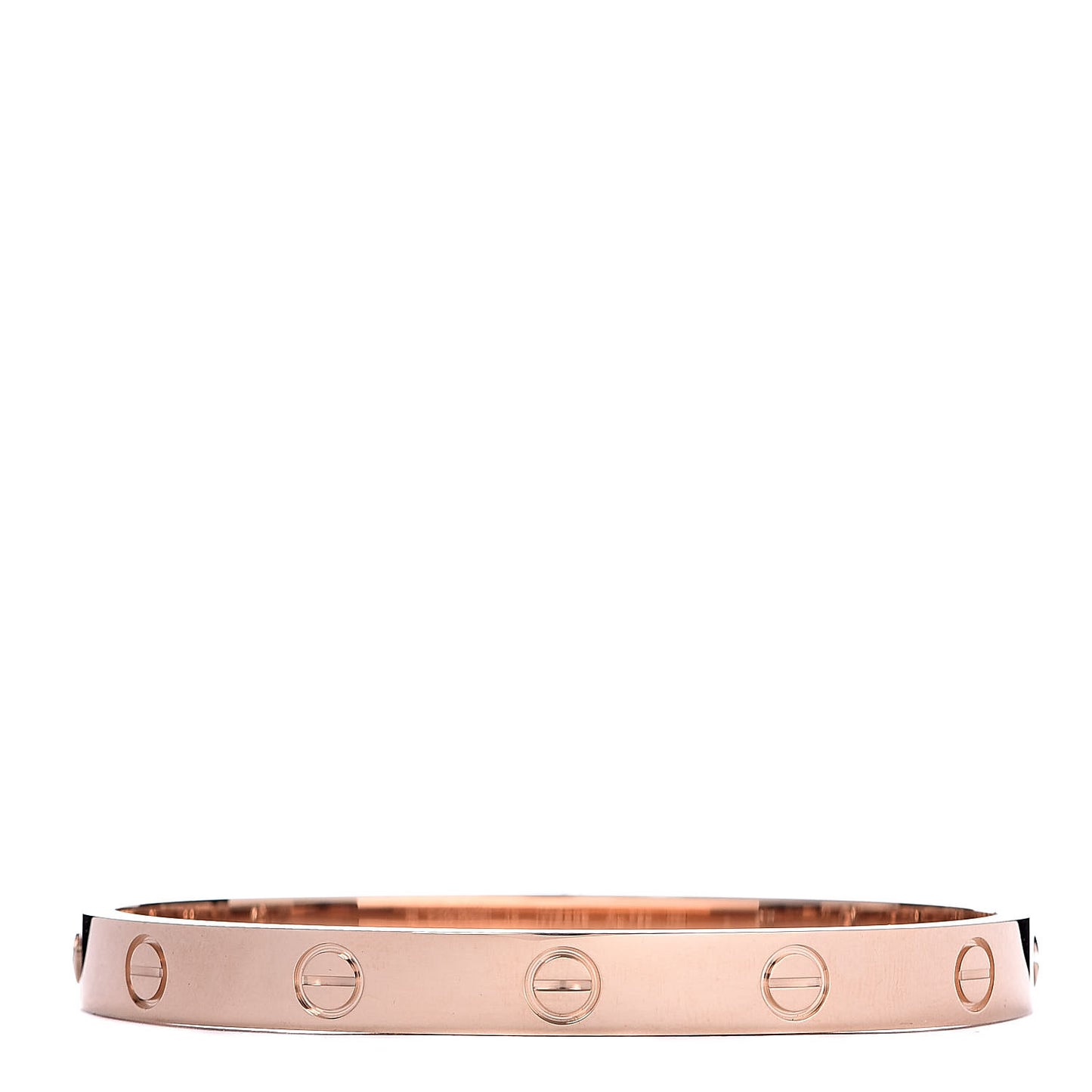 18K Pink Gold LOVE Bracelet 16