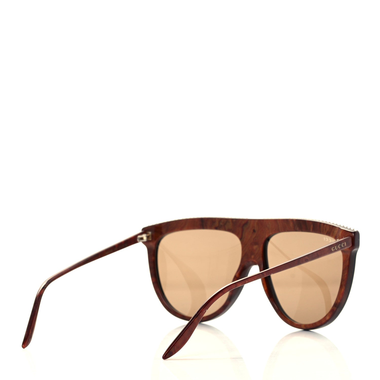 Gucci Acetate GG Crystal GG0732S Sunglasses Brown 4 of 8