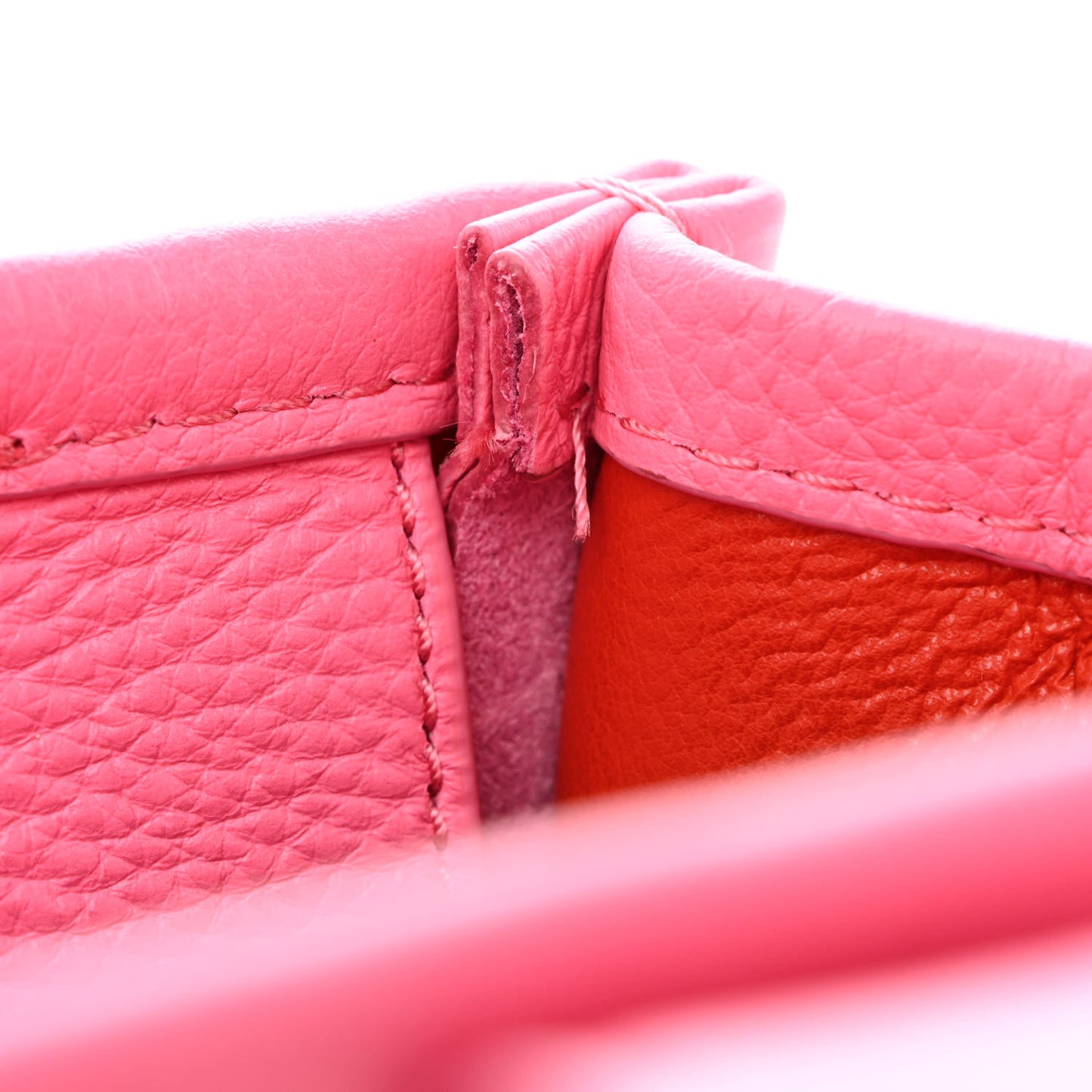 Grained Calfskin Small The Tote Bag Morning Glory