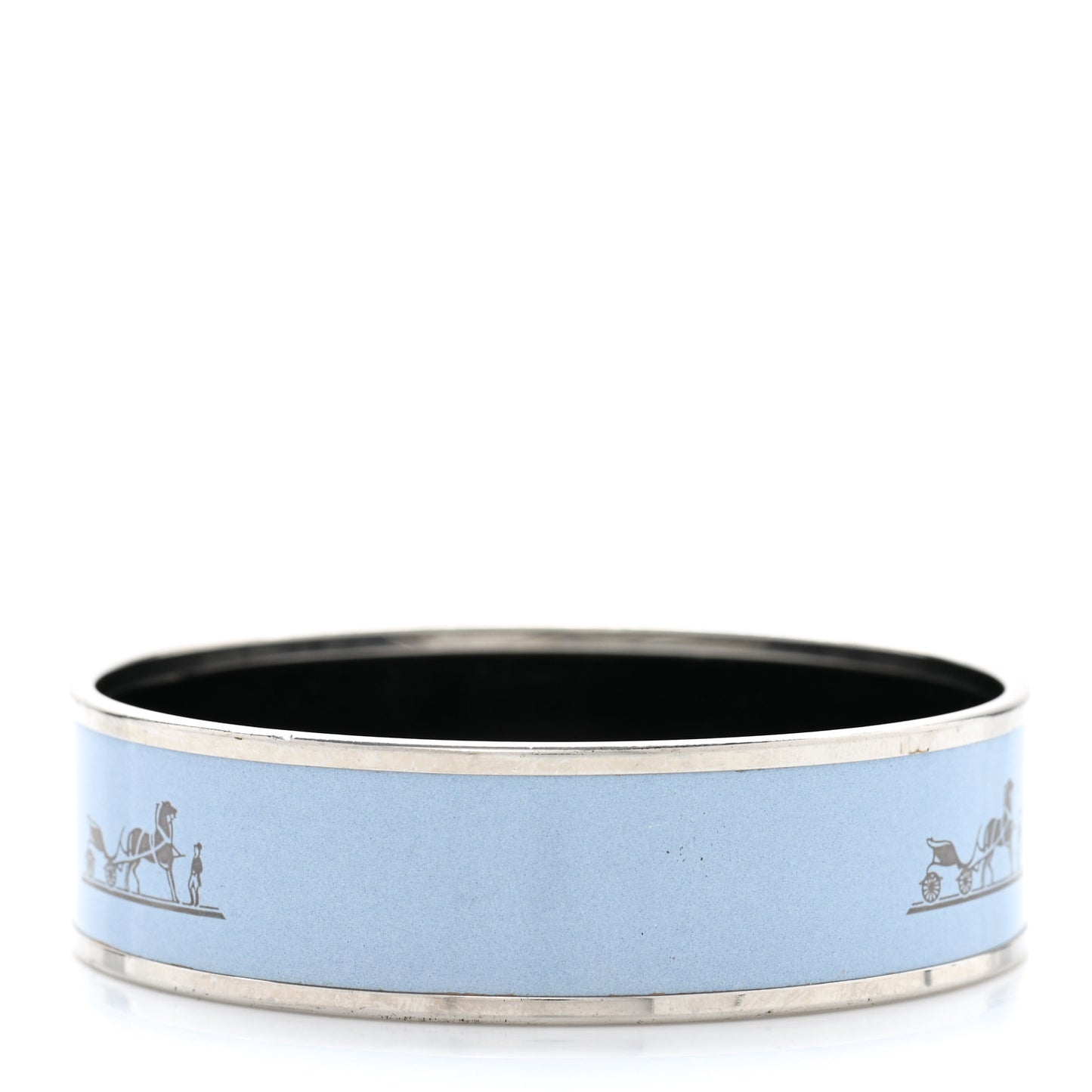 Enamel Printed Wide Caleche Bracelet 62