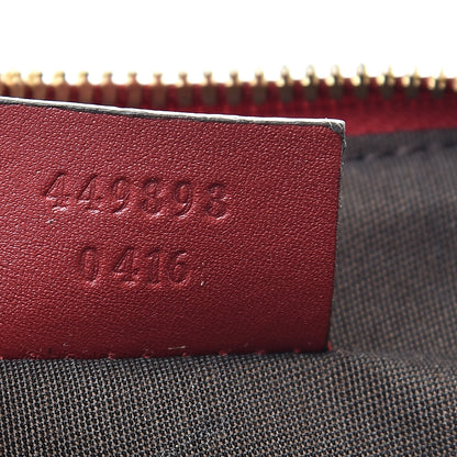 Gucci Microguccissima GG Cosmetic Case Red 7 of 9