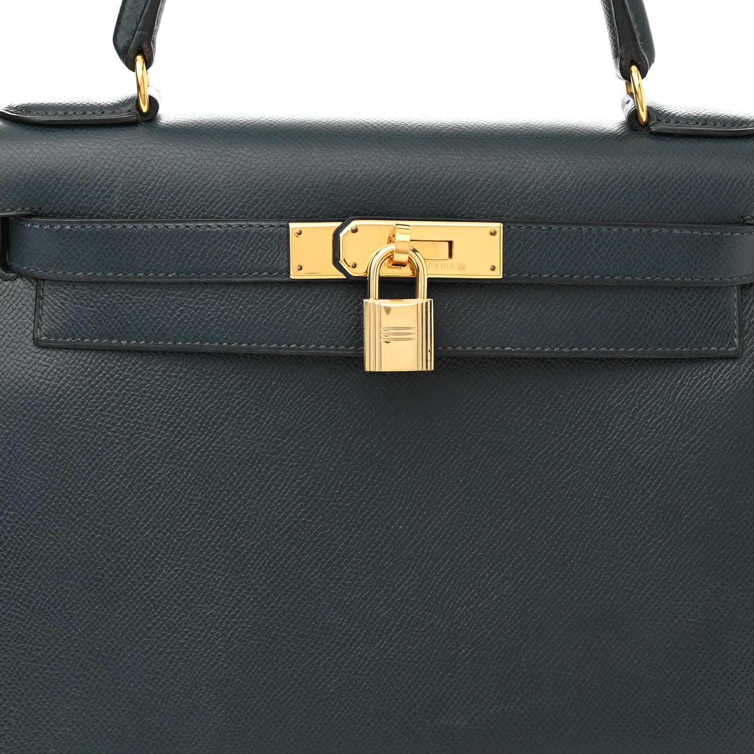 Hermes Courchevel Kelly Sellier 28 Bleu Marine 8 of 18