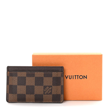 Louis Vuitton Damier Ebene Card Holder 9 of 9