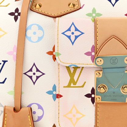 Louis Vuitton Monogram Multicolor Speedy 30 White 12 of 14