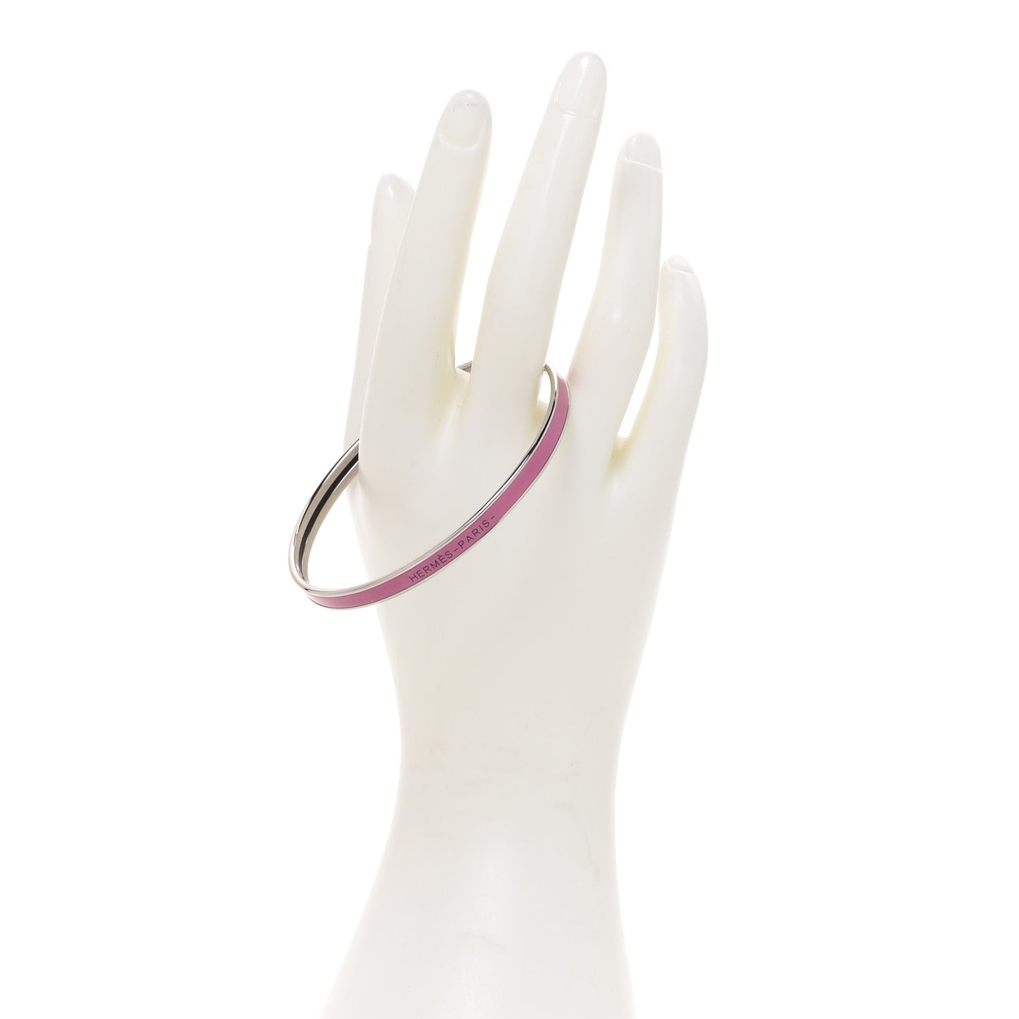 Enamel Printed Extra Narrow Printed Bracelet 70 Rose Patch