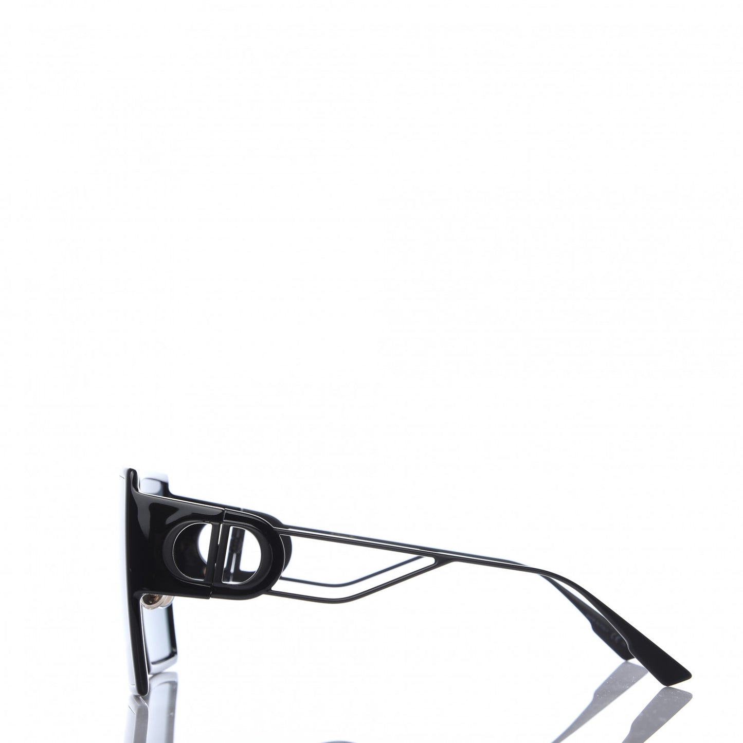 Square 30 Montaigne Sunglasses Black