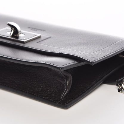 Givenchy Calfskin Shark Lock Chain Wallet Black 6 of 11