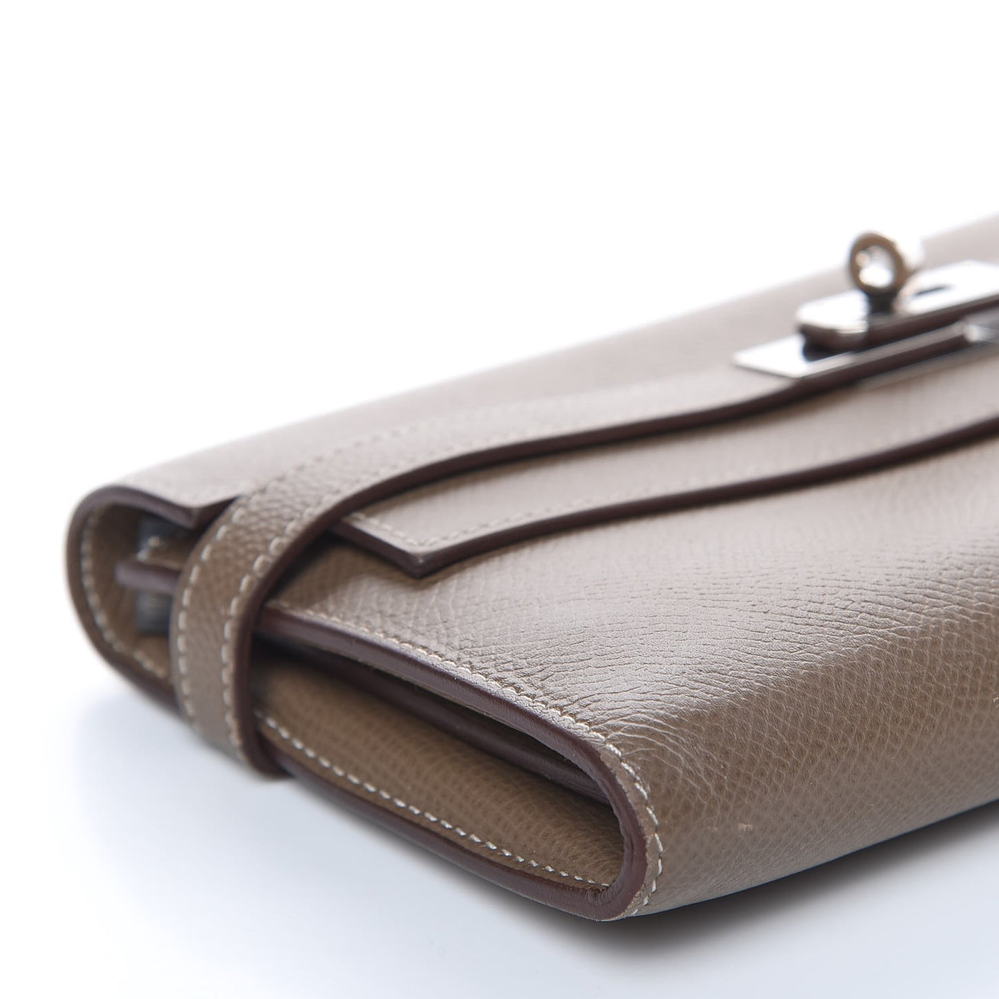 Epsom Kelly Longue Wallet Etoupe