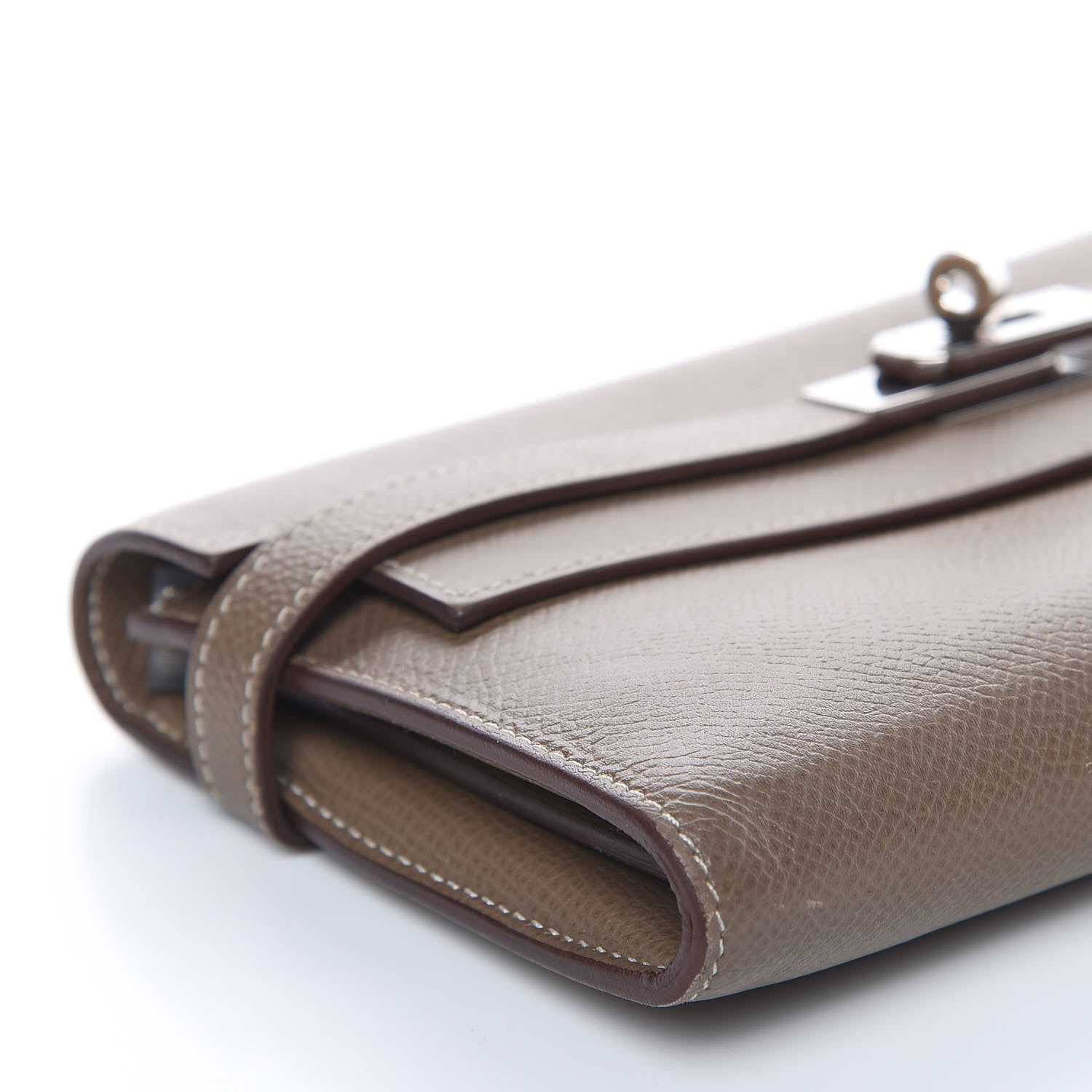 Hermes Epsom Kelly Longue Wallet Etoupe 8 of 11