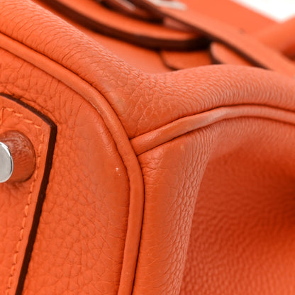 Hermes Togo BIRKIN 30 Orange 9 of 16