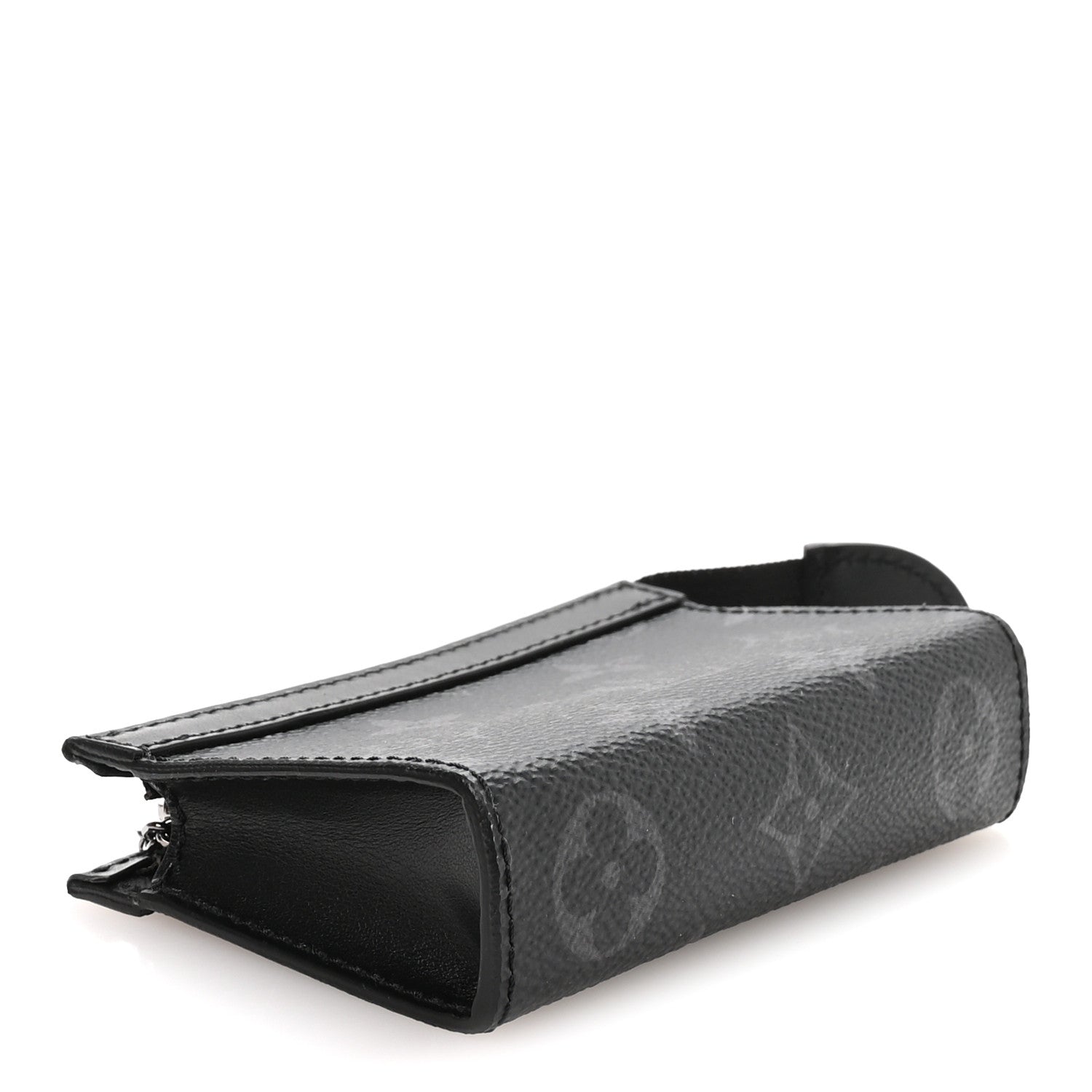 Louis Vuitton Monogram Eclipse Key Pouch Voyage 4 of 8
