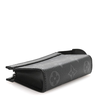 Louis Vuitton Monogram Eclipse Key Pouch Voyage 4 of 8