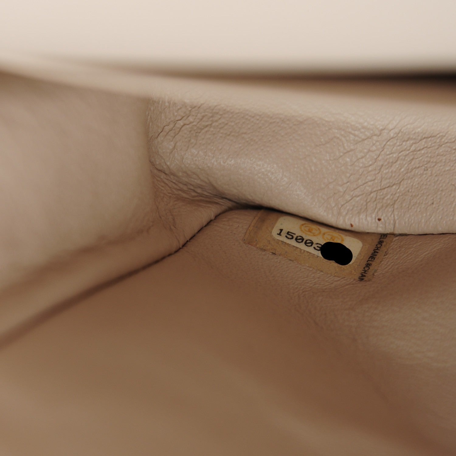 Chanel Lambskin Quilted Medium Double Flap Light Beige 8 of 11