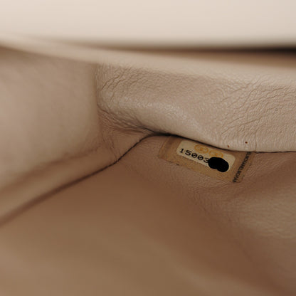 Chanel Lambskin Quilted Medium Double Flap Light Beige 8 of 11
