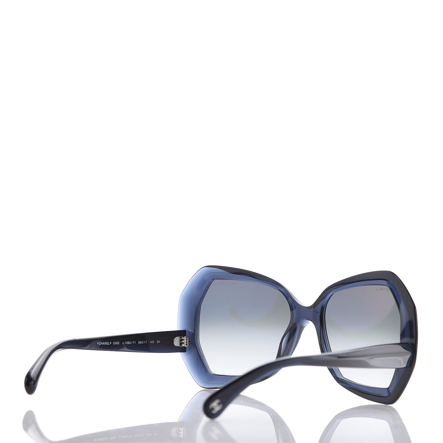 Acetate Oversized Sunglasses 5365 Blue