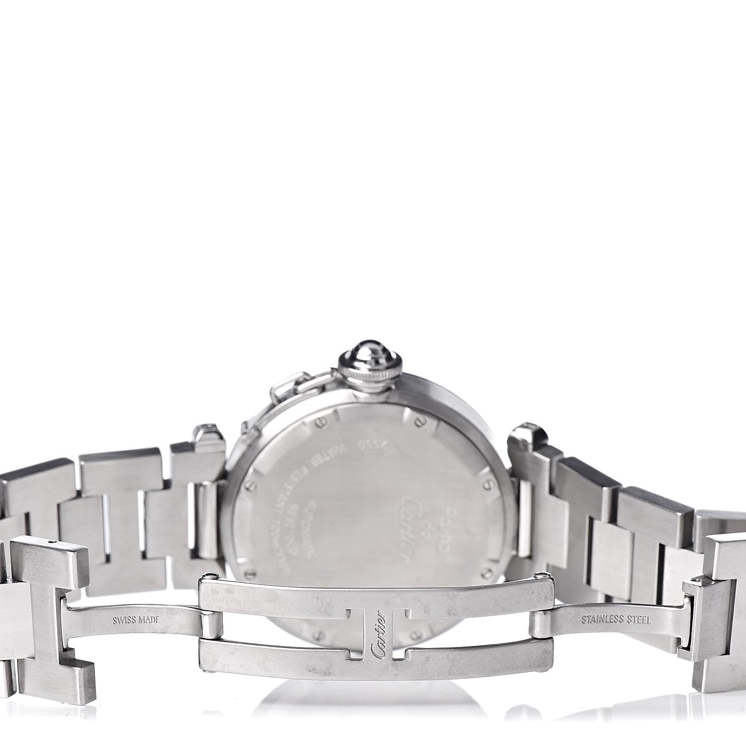 Cartier Stainless Steel 35mm Pasha C Big Date Automatic Watch Black 5 of 7