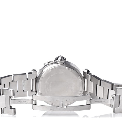 Cartier Stainless Steel 35mm Pasha C Big Date Automatic Watch Black 5 of 7