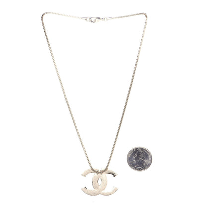 Chanel Resin Along The Nile CC Pendant Necklace Gold Purple 2 of 6