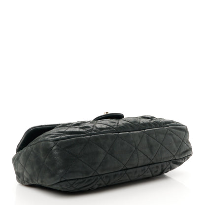 Chanel Iridescent Calfskin Large Chic Quilt Flap Black 4 of 11