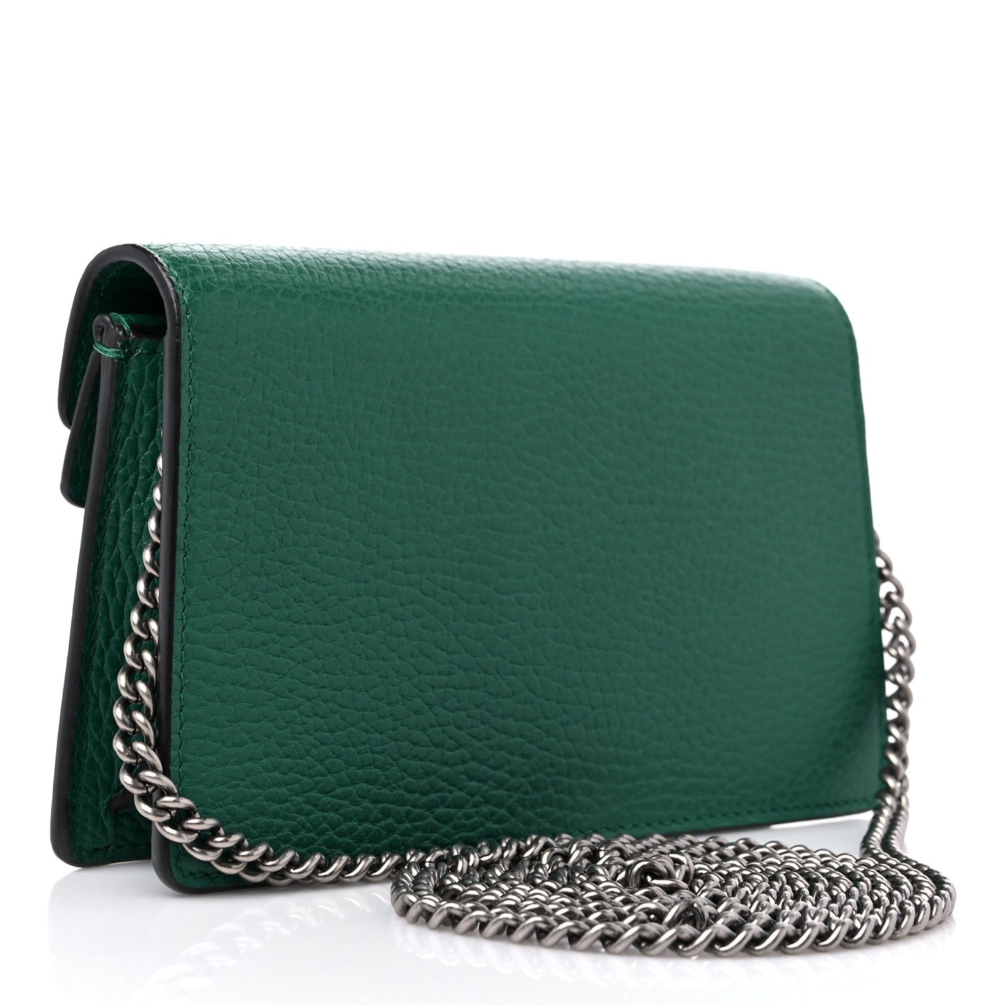 Calfskin Super Mini Dionysus Shoulder Bag Emerald