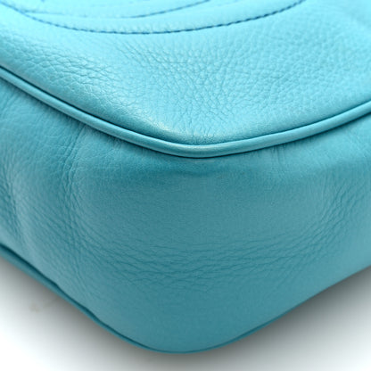 Gucci Pebbled Calfskin Small Soho Disco Bag Deep Cobalt 10 of 10