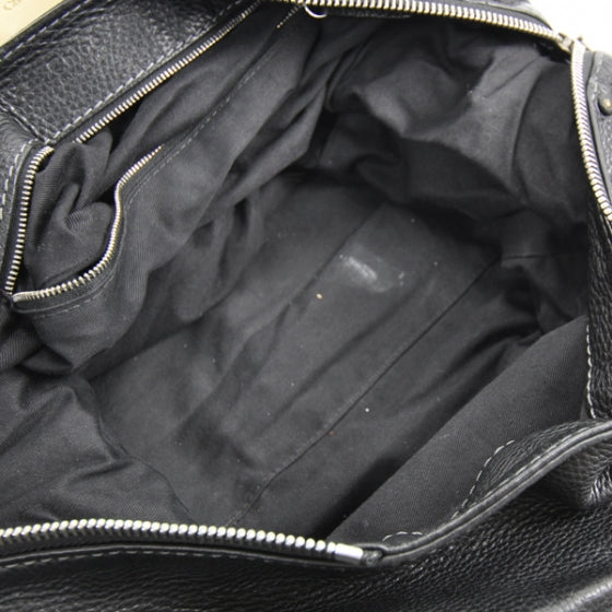 Chloe Leather Paddington Front Pocket Tote Black 6 of 13
