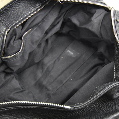 Chloe Leather Paddington Front Pocket Tote Black 6 of 13