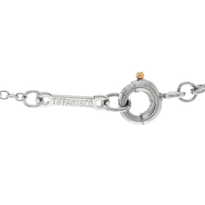 Tiffany Platinum Diamond .17ct Elsa Peretti Diamonds by the Yard Pendant Necklace 4 of 5