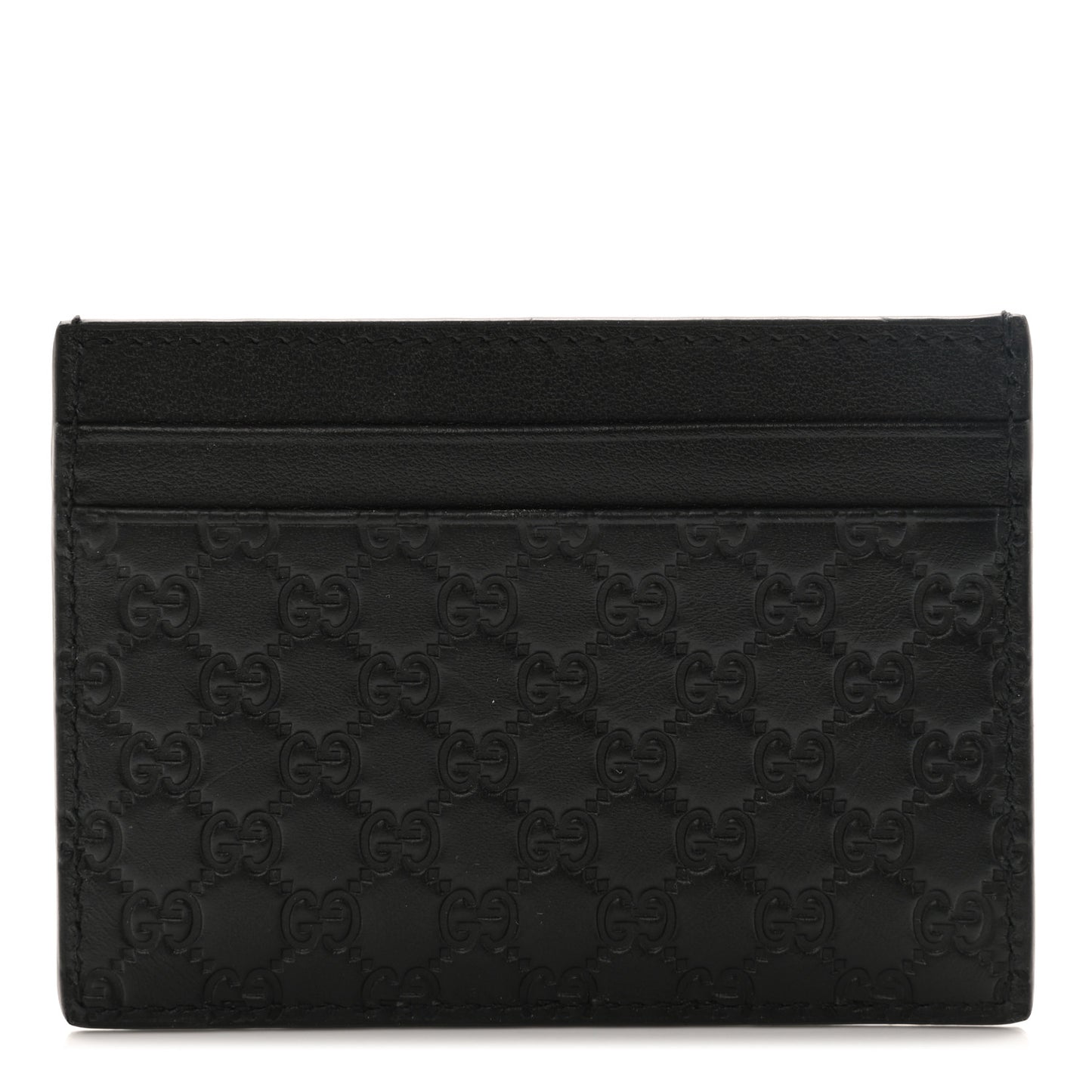 Microguccissima Card Holder Black