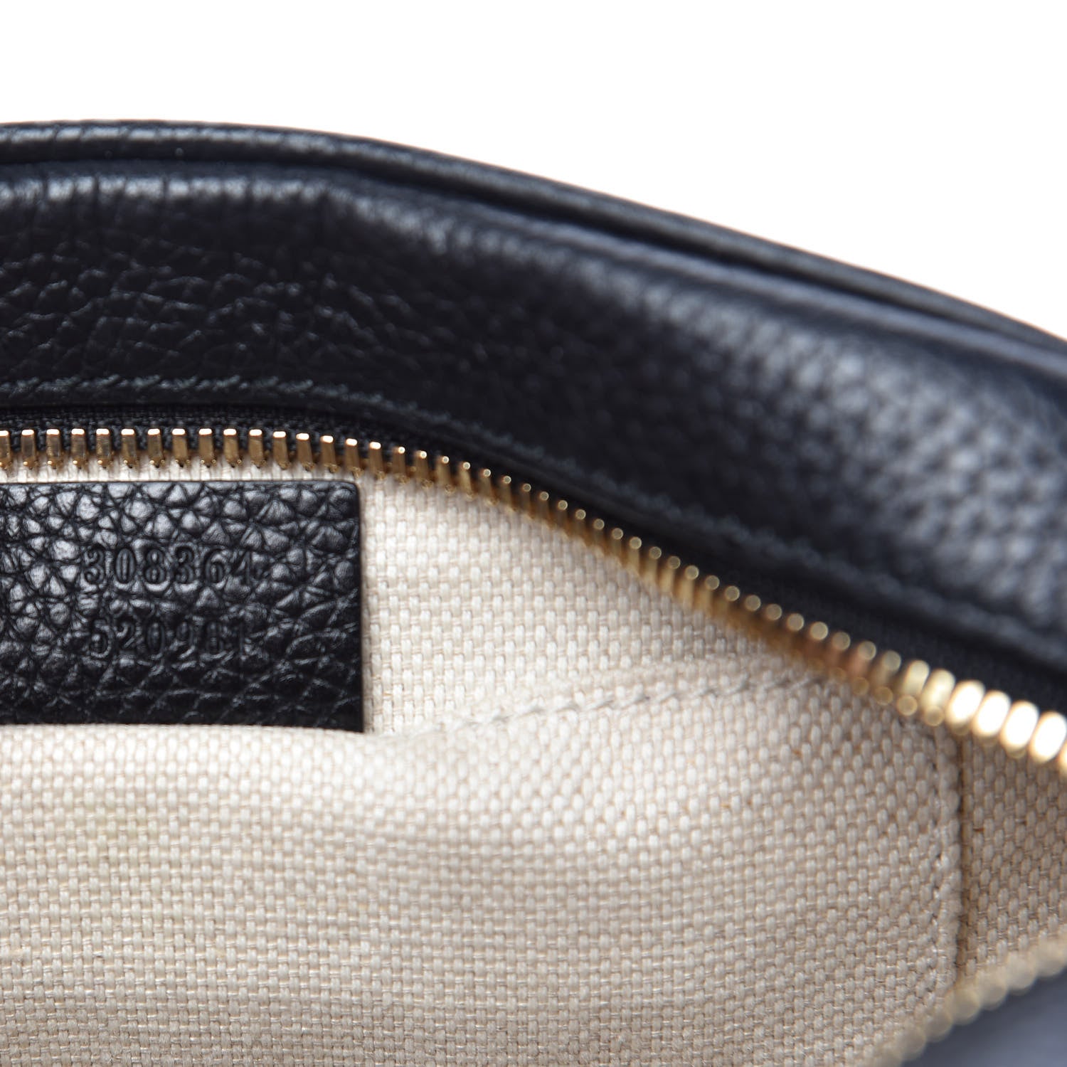 Gucci Pebbled Calfskin Small Soho Disco Bag Black 9 of 9