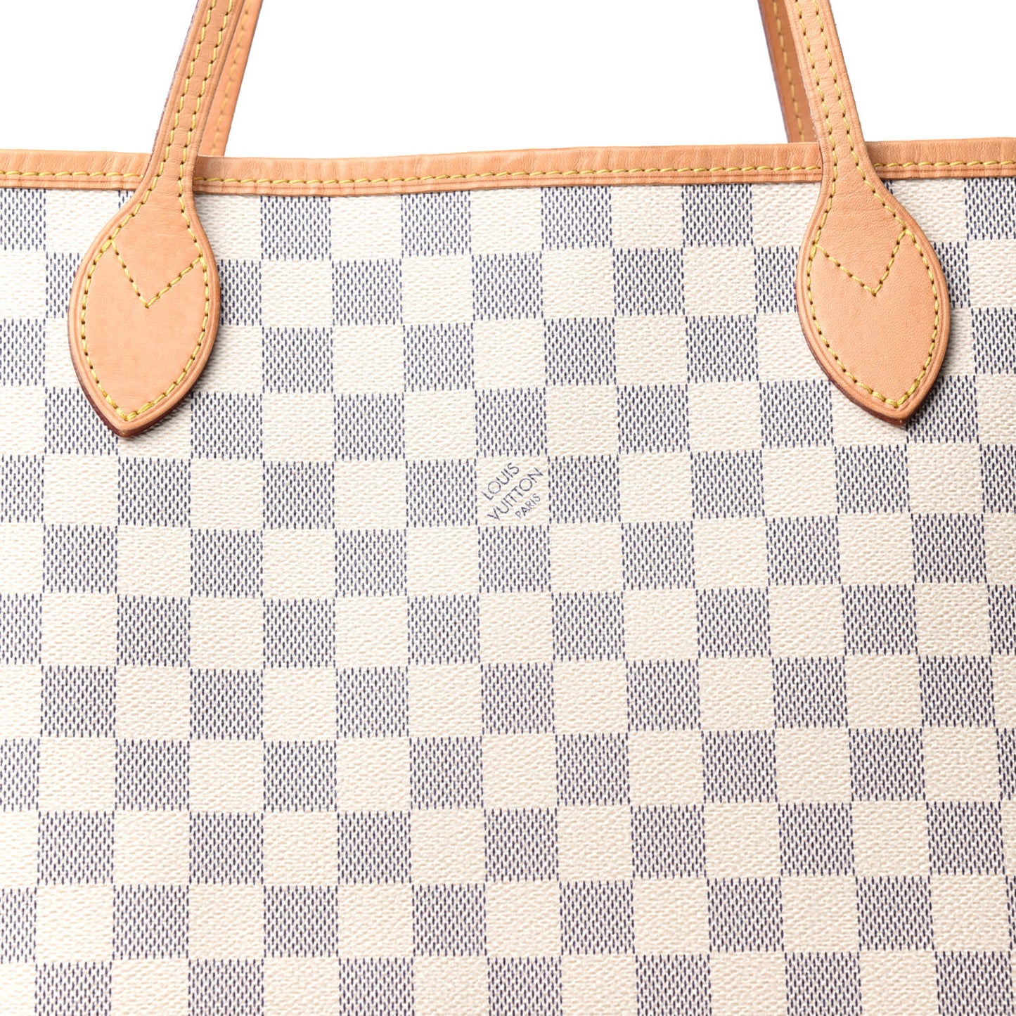 Damier Azur Neo Neverfull MM Rose Ballerine